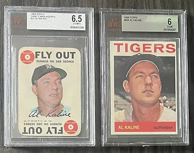 Al Kaline High Graded Older Cards • $85