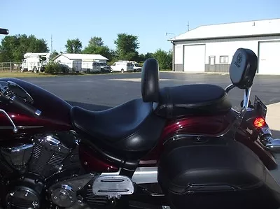 $93.37 • Buy Yamaha 1300 V-Star And Tourer Driver Backrest Quick Release With No Tools