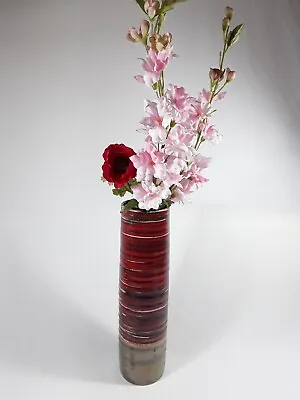 Decorative Ceramic Vase - Tall And Unique - Studio Pottery  • £16.99