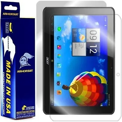 $18.07 • Buy ArmorSuit MilitaryShield Acer Iconia Tab A510 Screen Protector + Full Body Skin