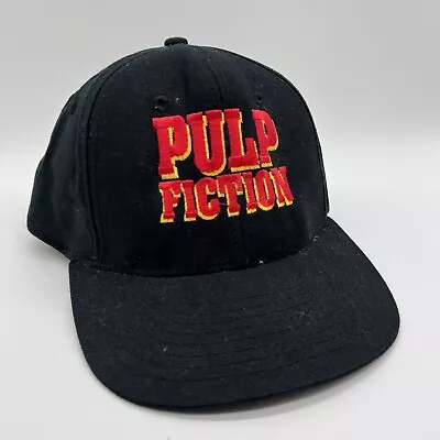 Pulp Fiction Vintage 90s Movie Promo Hat Quentin Tarantino Sam Jackson Mohr’s • $76.12