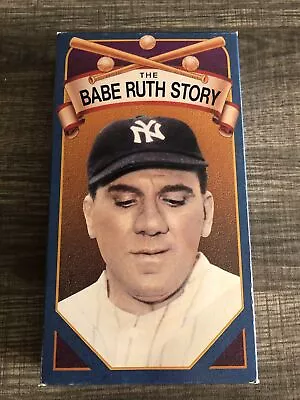 The Babe Ruth Story (VHS 1990) • $8.49
