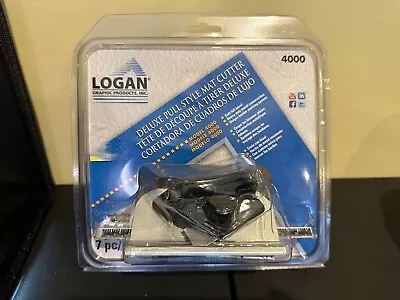 Logan Graphic Products Deluxe Pull Style Bevel Mat Cutter Model 4000 NIB • $37.97