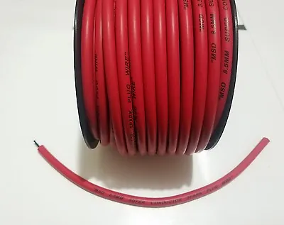 8.5mm MSD IGNITION SUPER CONDUCTOR RED Silicone Spark Plug Wire Sold By Foot • $5.23