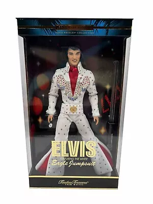Elvis Feat. The White Eagle Jumpsuit Timeless Treasures Doll 2000 Mattel NRFB • $85