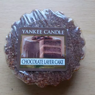 Yankee Candle Usa Deerfield Retired Wax Tart - Chocolate Layer Cake • £2.25