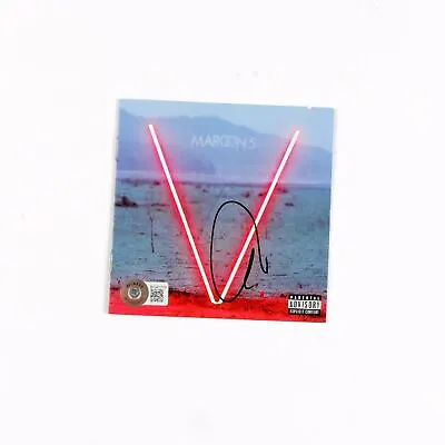 Adam Levine Signed V CD Album Cover Maroon 5 • $299.99