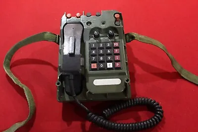 U S Military Surplus Ta-1042 /u Telephone Field Phone Radio Prc  Voice Terminal • $189.99