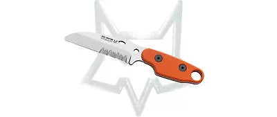 Fox Knives Compso Fixed Blade Knife Neck FX-303OR N690Co Stainless Orange G10 • $85.04