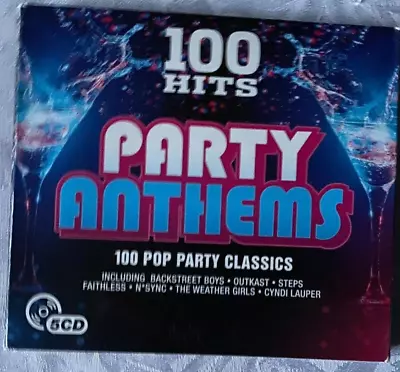 100 Hits Party Anthems 5 Cd • £3