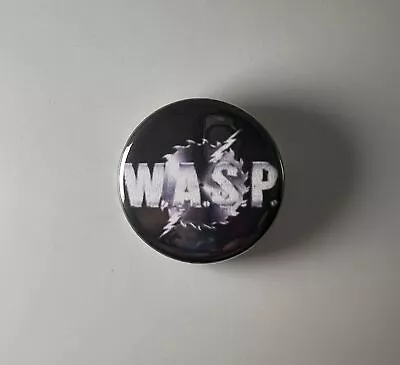WASP W.A.S.P. 1.25  Button W003B125 Badge Pin • $4.99
