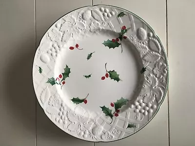 Mikasa English Countryside SEASONS HOLLY 12 5/8  Chop Plate Tray Platter • $35