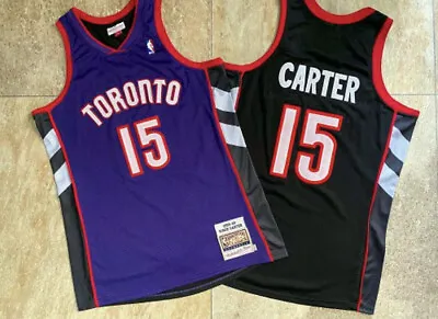 Toronto Raptors Vince Carter Purple Vintage Throwback #15 Jersey • $43.67