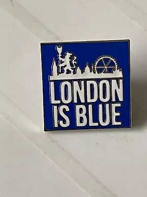 Chelsea Football Pin Badge London Is Blue  • £2