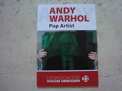 ANDY WARHOL POP ARTIST Marilyn Monroe OOP Gallery Exhibition Catalog Photo Book  • $24.99