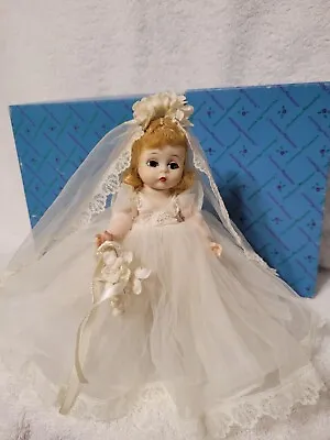 Vintage Madame Alexander Bride Bend Knee Doll Marked ALEX • $28.95