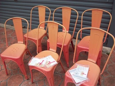 $1.99 • Buy 6 X Red Replica Xavier Chairs (used But Solid)