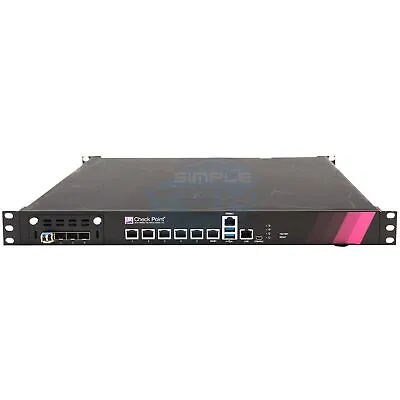 Check Point 5200 Firewall Rack 1u Appliance 5 Ports Ethernet Lan 5300mbit/S _ • £828.69
