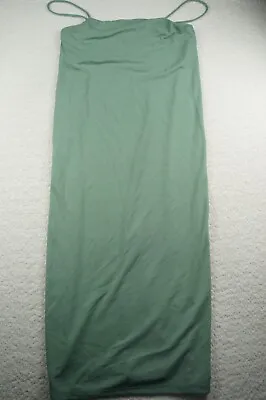 H&M Women Small Green Strap Sleeveless Sheath Dress P515 • $16.50