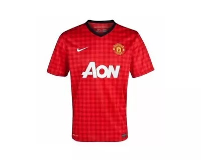 Nike Manchester United 2012/2013 Home Soccer Jersey XXL Red AON • $69.99