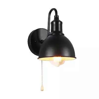 Wall Light Sconce Wall Mount Lamp LED Wall Light Fixture With Pull Chain Switch • £25.06