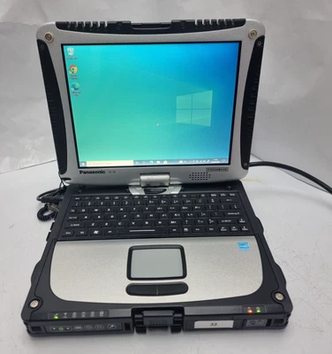£194 • Buy Rugged Panasonic Toughbook CF-19 MK4 - Core I5 6GB RAM 256Gb SSD Win10 Touch -32
