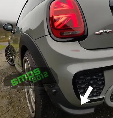 F56 Mini Cooper S JCW Pro Splitters 2014 - Pres Rear Pair With Parking Sensors • $101.62