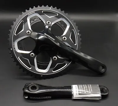 NEW Shimano FC-RS500 Crankset 50/34t 172.5mm 2x11 Speed Hollowtech II Black • $101.24