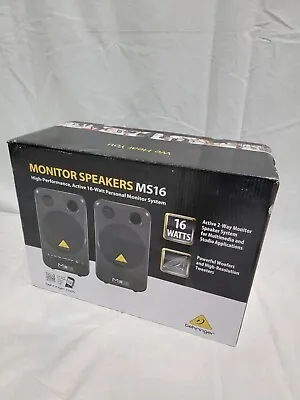 Behringer MS16 2x8W Active Personal Monitor System -- FREE SHIPPING! • $80