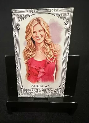 ERIN ANDREWS 2012 Topps Allen & Ginter Black Mini #75 Rookie RC • $2.99