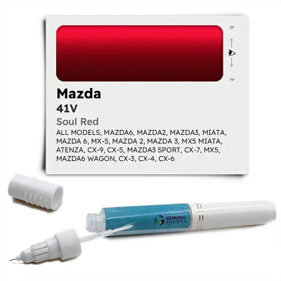 41V Red Touch Up Paint For Mazda MAZDA6 MAZDA3 MAZDA2 MX5 CX 5 DEMIO 9 ROADSTER  • $14.99