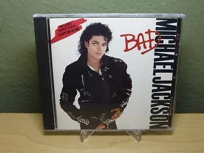 Bad By Michael Jackson CD Disc Made In Japan Early Press Includes Leave Me Alone • $25