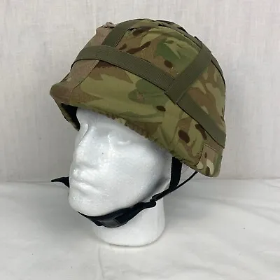 British Army Black Training Helmet For Cadets FRITZ Helmet 52-64cm • £19.95