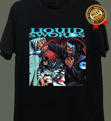 Liquid Swords Album Hip Hop Rap GZA T Shirt Gift For Fans All Sizes • $6.82