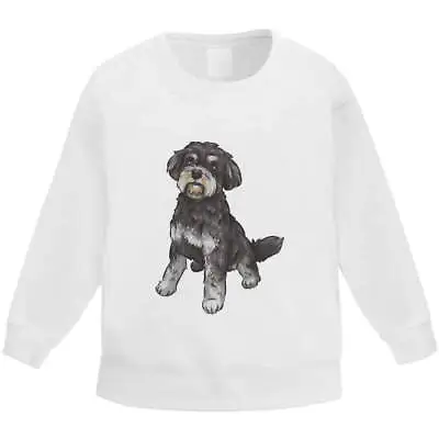 'Miniature Schnauzer' Kid's Sweatshirt / Sweater / Jumper (KW031329) • $16.41