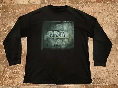 $83.30 • Buy Vintage Korn 2004 Concert Tour Longsleeve Shirt ( Mens Xxl ) Black As Is