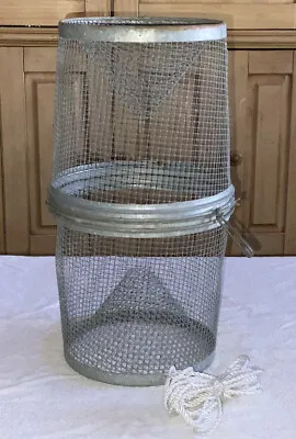 Vintage Gee Minnow Wire Mesh Trap Cuba Speciality MFG Houghton NY • $19.95