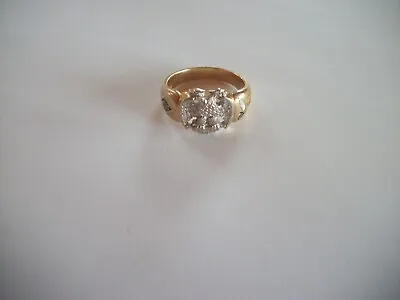 Vintage 14K Gold Double Eagle 32nd Degree Scottish Rite Masonic Ring - Size 11 • $525