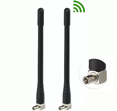 4G LTE 3dBi External TS9 Antenna (2-Pack) For Verizon AT&T MiFi Mobile Hotspot • $5.99