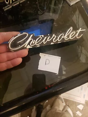 $18.59 • Buy Vintage 1960's Chevy Fullsize Car Grille Emblem ... Impala