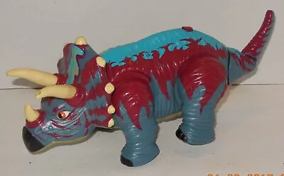 Mattel 2006 Imaginext Trample The Triceratops Dinosaur Walking Roaring Figure • $24.40