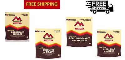 Mountain House CLASSIC Freeze Dried Backpacking & Camping Food Emergency MRE • $23.94