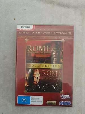 Rome: Total War Collection GOLD EDITION (PC DVD-ROM 2004) COMPLETE • $14.90