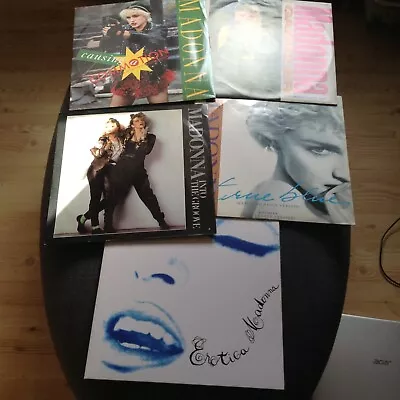 £10.50 • Buy Madonna - 4 X 12  Singles + LP (POP/DANCE/CHART MUSIC) Into The Groove/Erotica