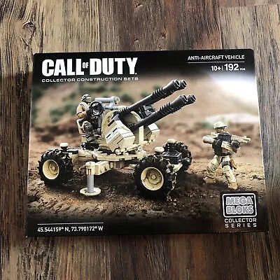 Mega Bloks Call Of Duty Collector Construction Set~ Anti Aircraft Vehicle 192pcs • $45