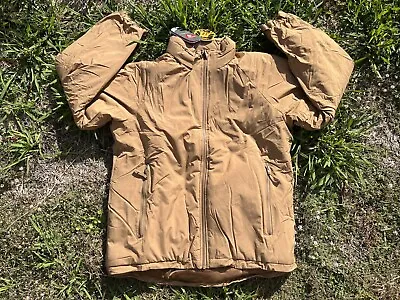 US Army Cold Weather Parka Primaloft Jacket TAN ECWCS Gen III Level 7 All Sizes • $211