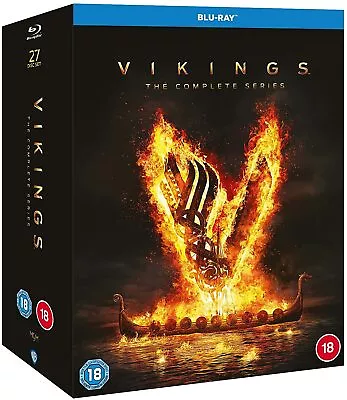 VIKINGS Complete Series Seasons 1-6 Blu-Ray Set Box Set NEW (USA Compatible) • $74.99