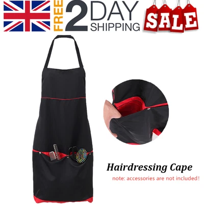 £8.48 • Buy 4 Pockets Professional Salon Apron For Barber HAIRDRESSING  Thick D8R0