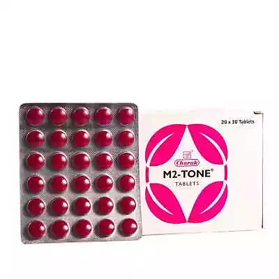 Charak M2 Tone Tablet Improves Overall Health In Women Regulates Menstrual Cycle • $16.79
