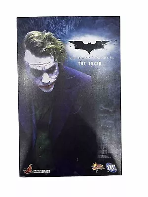 Hot Toys MMS 68 Batman Dark Knight TDK Joker Heath Ledger 12 Inch Figure • $499